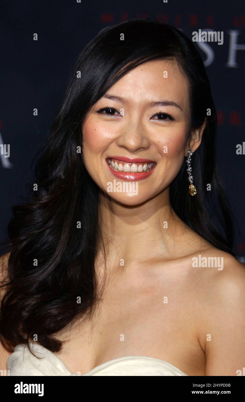 Ziyi Zhang attends the Memoirs of a Geisha' Los Angeles Premiere. Picture: UK Press Stock Photo