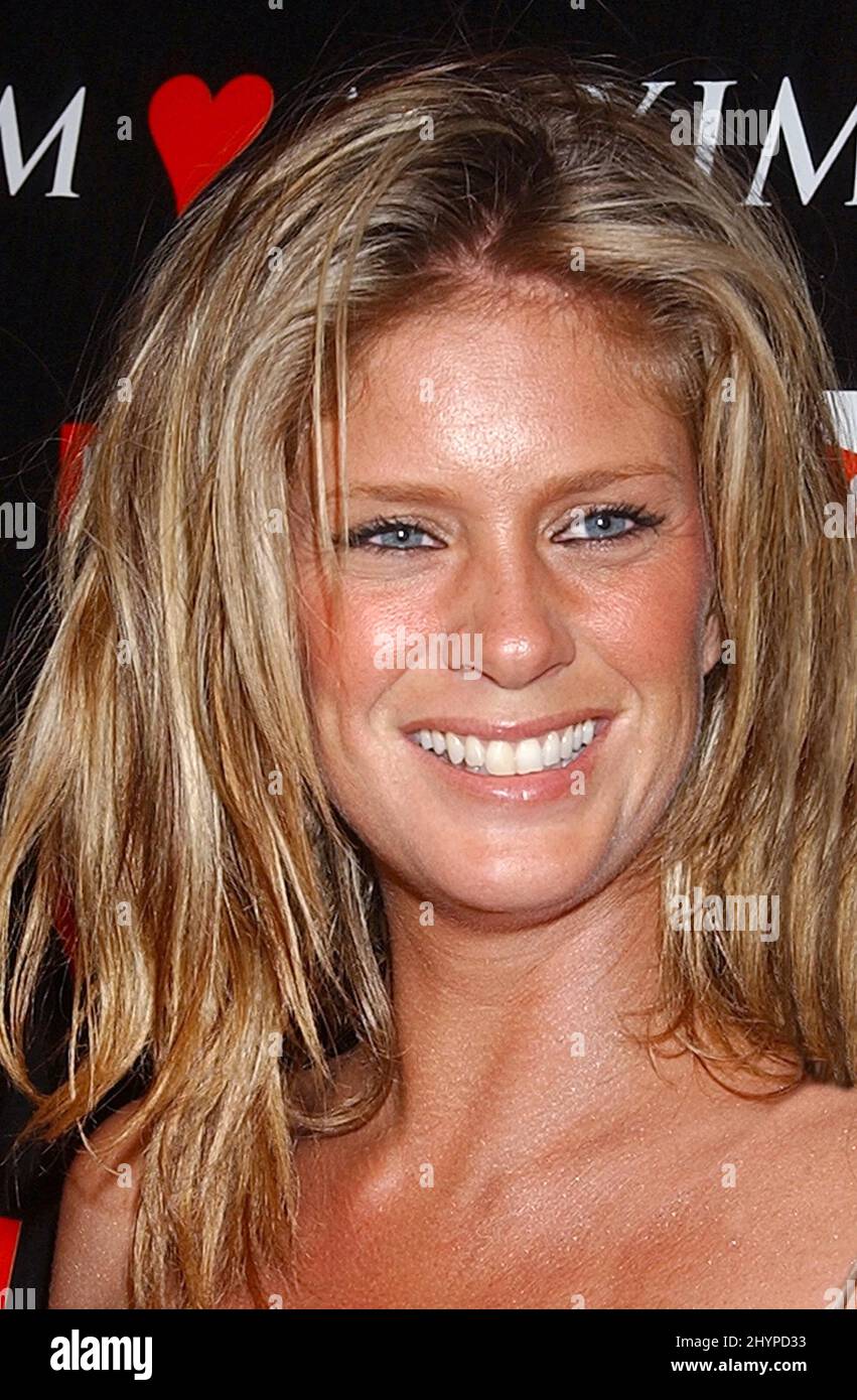 Rachel Hunter attends the Maxim Magazine Valentines Day Love Party in