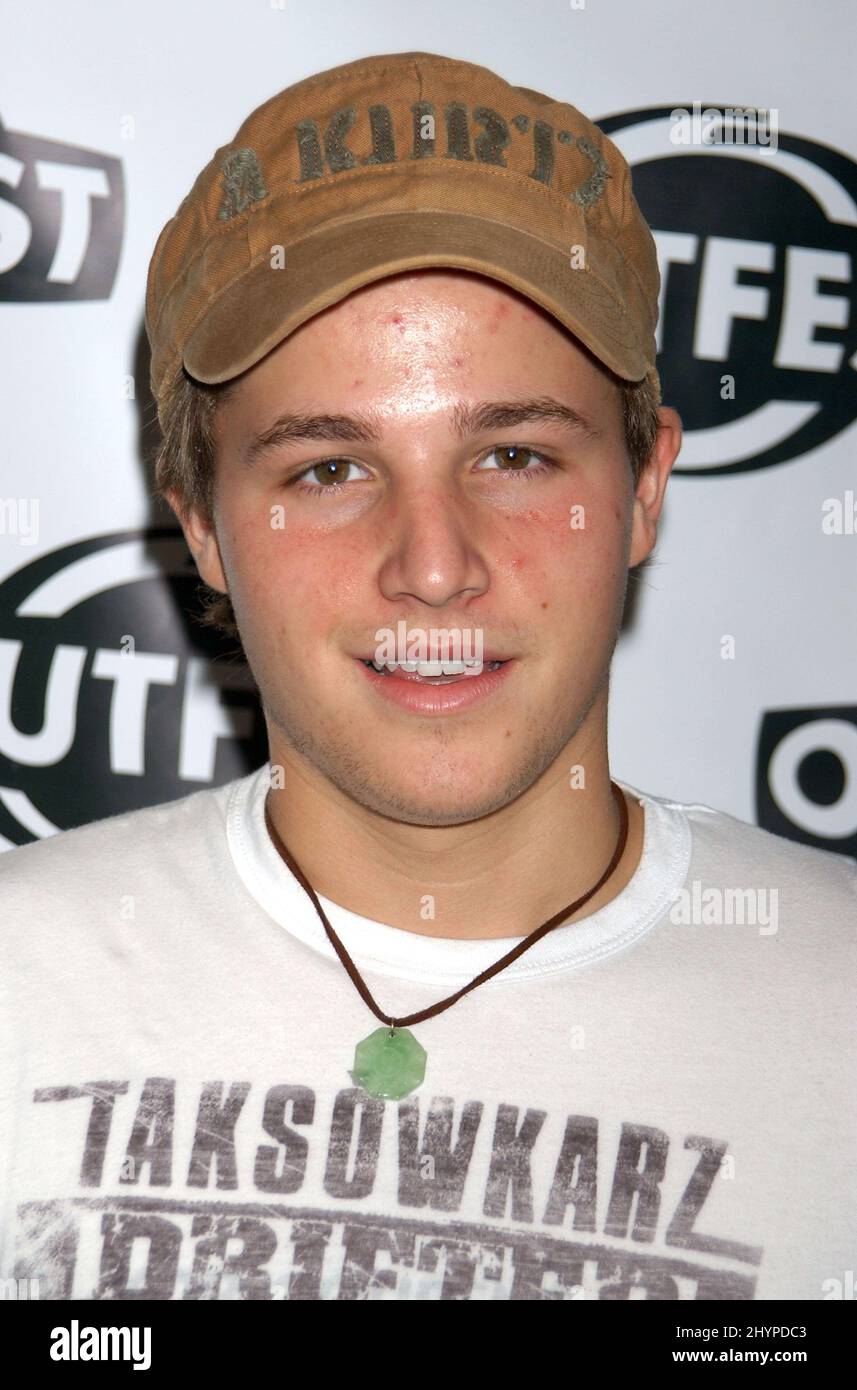 Shawn Pyfrom attends the Outfest 2005 panel for 'Queer is Just a Frame of Mind on Wisteria Lane' at the Directors Guild in Hollywood. Picture: UK Press Stock Photo