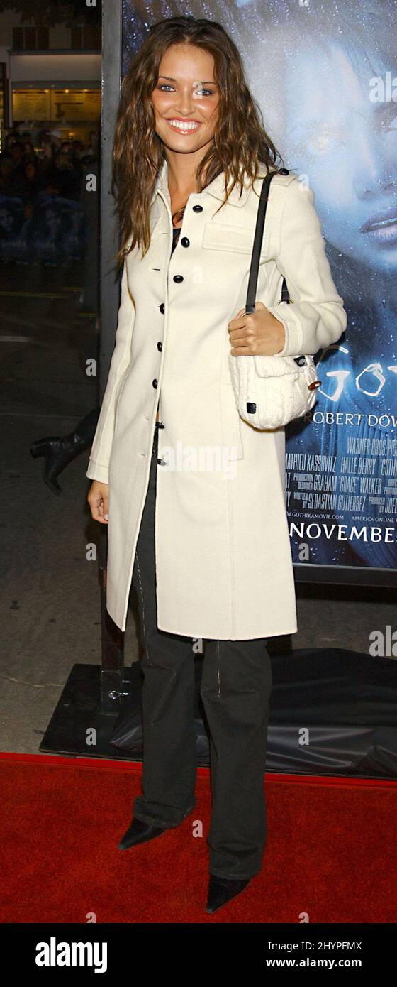 HEIDI MUELLER ATTENDS THE ‘GOTHIKA’ WORLD PREMIERE IN WESTWOOD