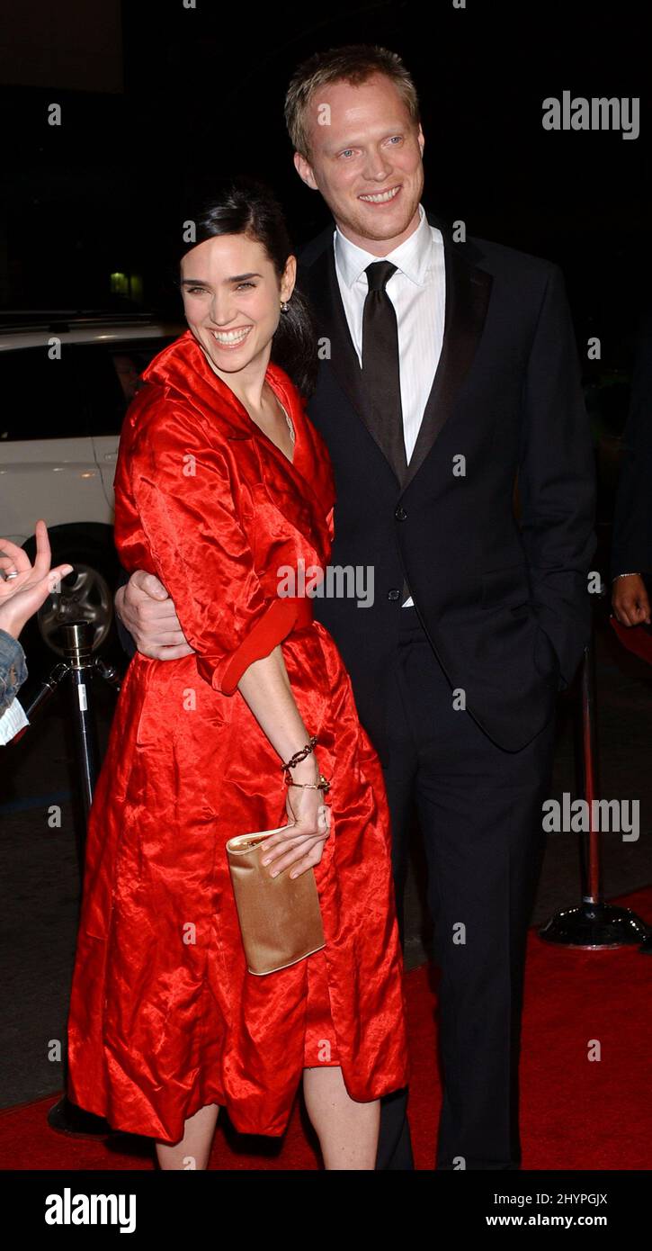 Paul Bettany and Jennifer Connelly attending the film premiere of Wimbledon  in Leicester Square, London Stock Photo - Alamy