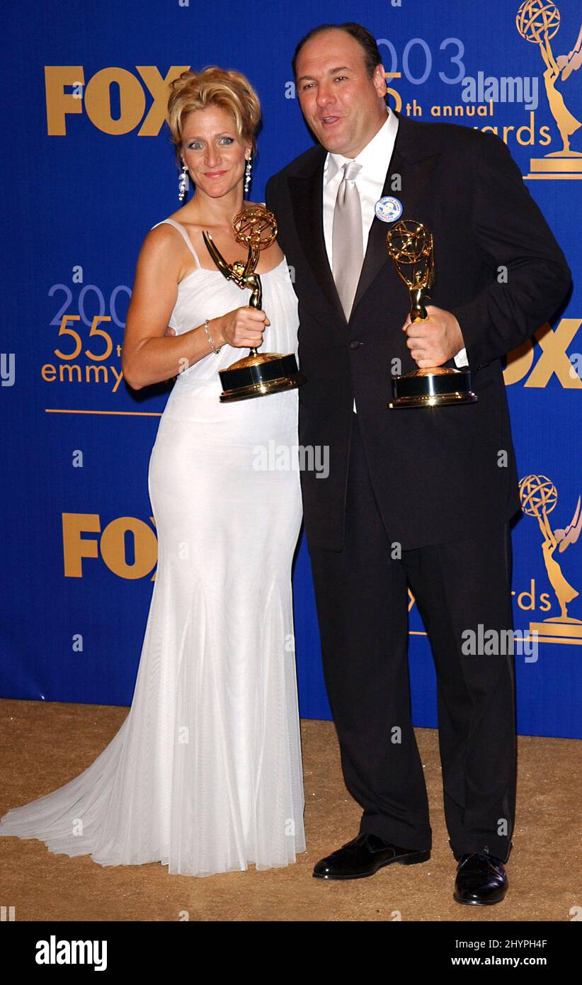 James gandolfini edie falco hires stock photography and images Alamy