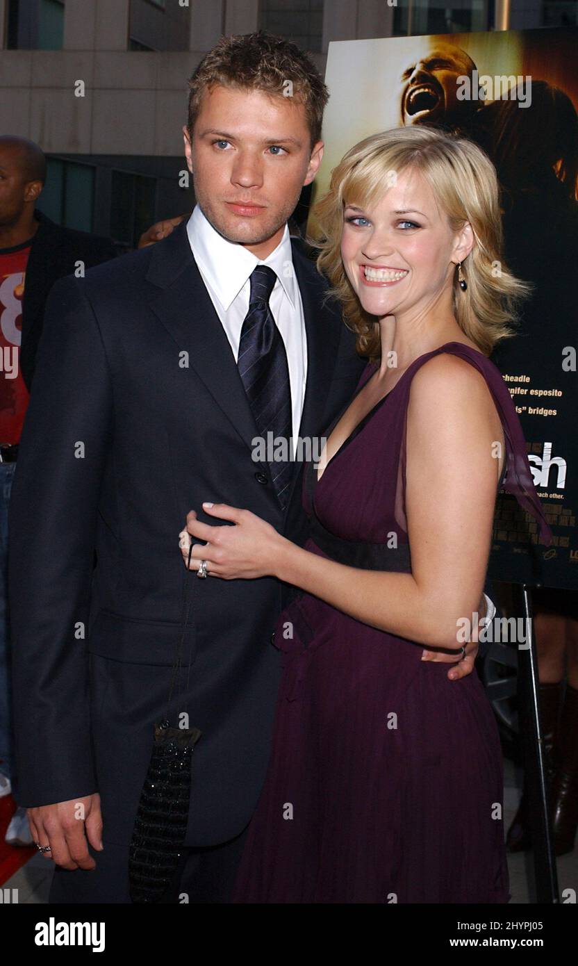 Reese Witherspoon & Ryan Phillippe attend the 'Crash' Los Angeles