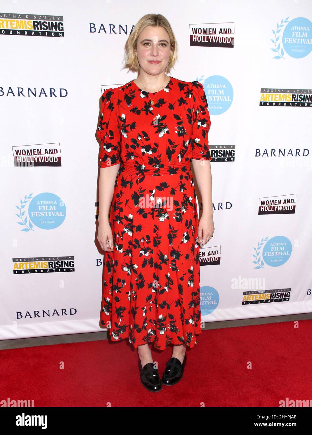 Greta Gerwig attending the 2020 Athena Awards Ceremony held at Diana Event  Oval of Diana Center on February 26, 2020 in New York Stock Photo - Alamy