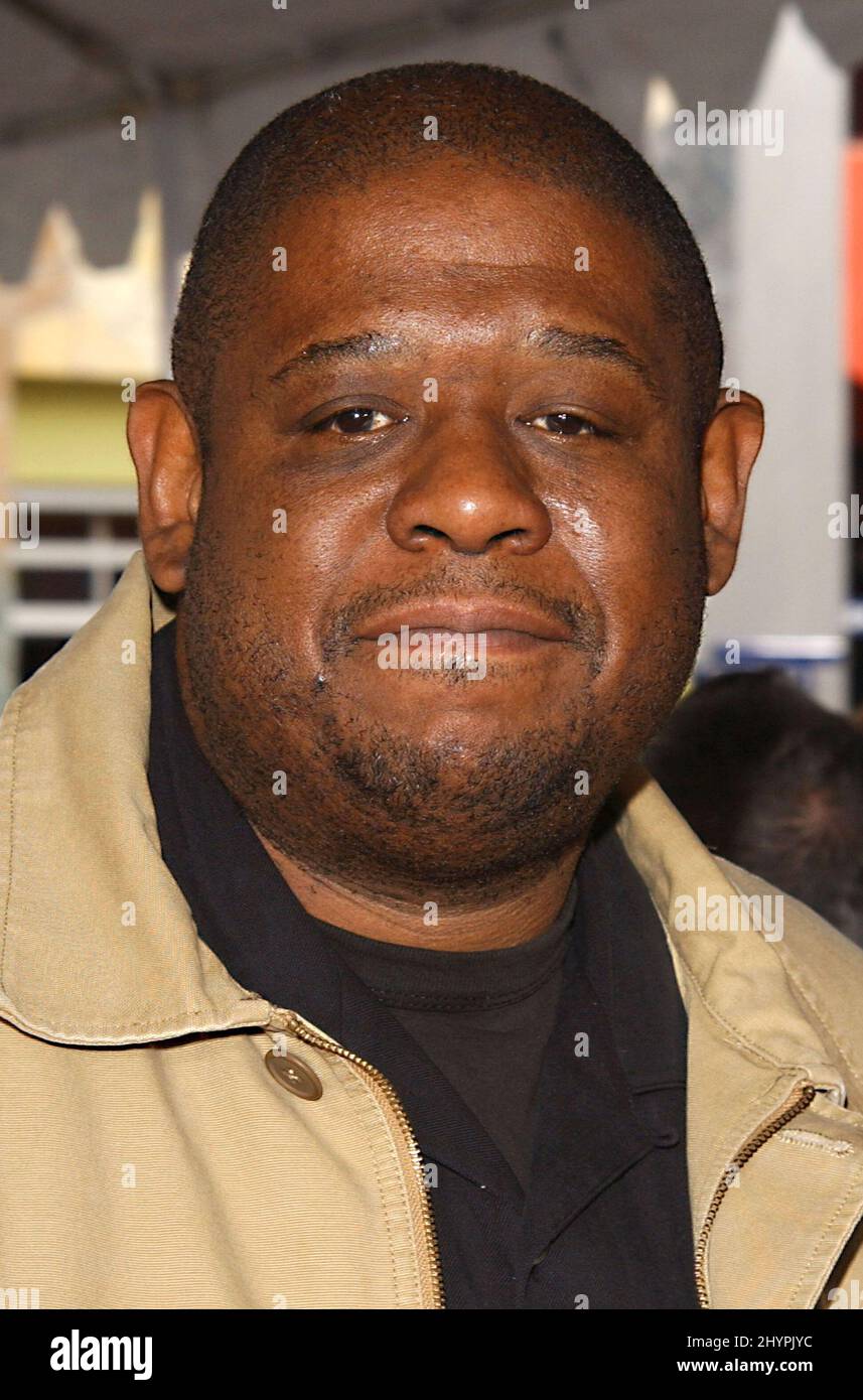 FOREST WHITAKER ATTENDS 'DR SEUSS, THE CAT IN THE HAT' FILM PREMIERE IN CALIFORNIA. PICTURE: UK PRESS Stock Photo
