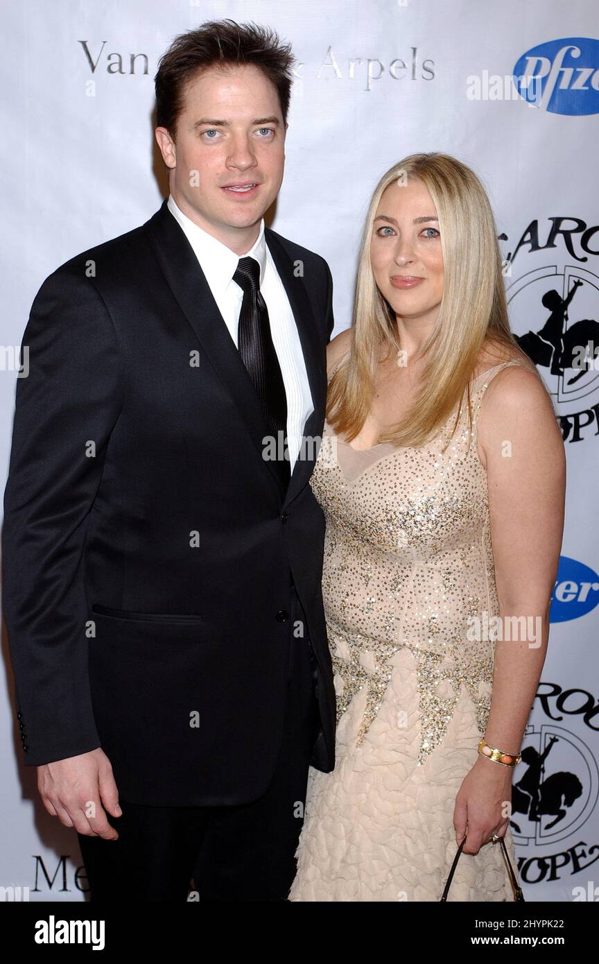 Brendan Fraser & wife Afton attend the 16th Annual Carousel Of Hope Gala in Beverly Hills