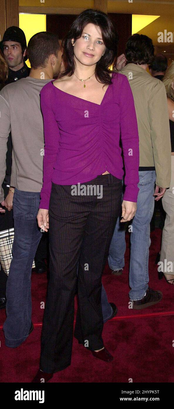 Daphne Zuniga attends the Burberry Store Launch Party in Beverly Hills