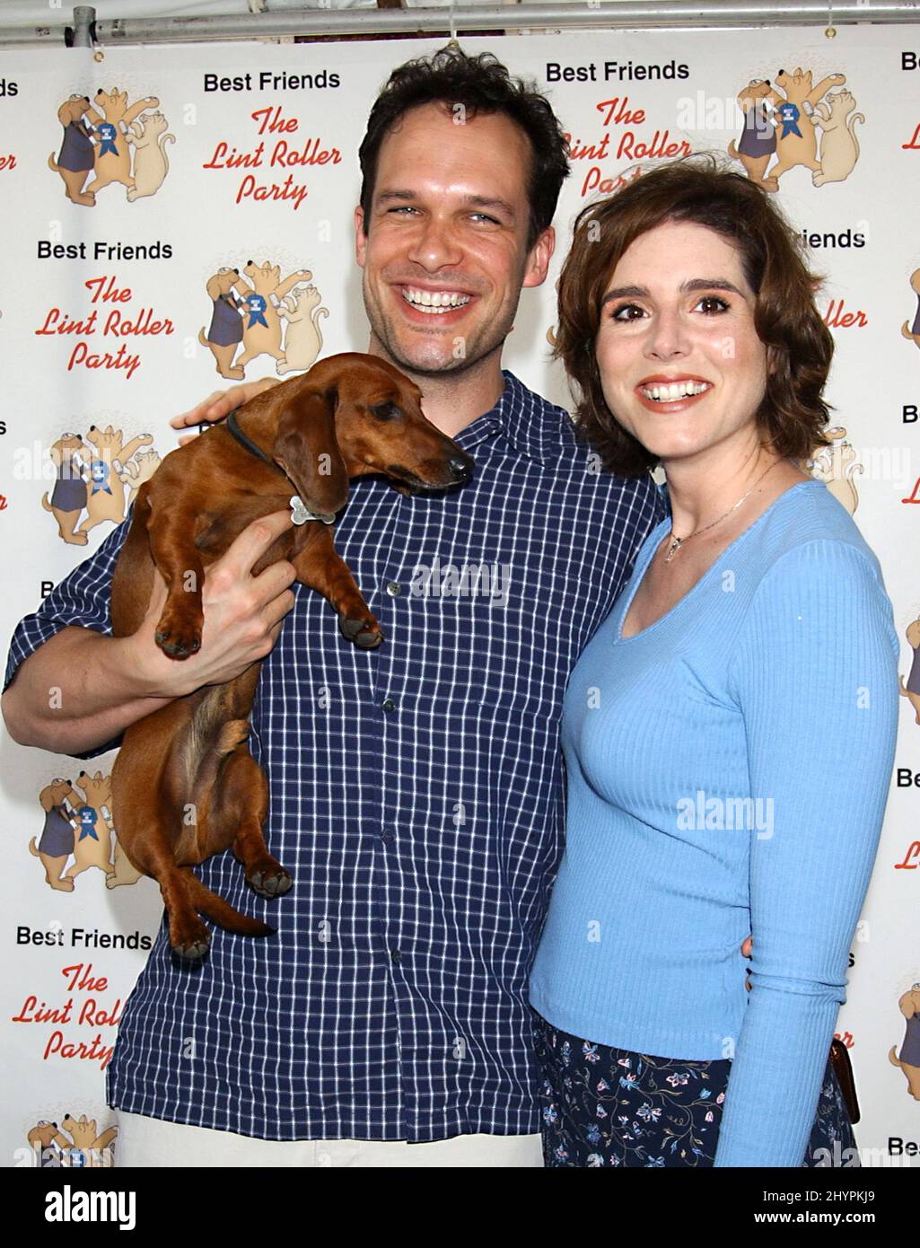 DIEDRICH BADER & WIFE DULCY ATTEND THE LINT ROLLER PARTY BENEFITING BEST FRIENDS ANIMAL SANCTUARY HELD AT SANTA MONICA AIRPORT PICTURE: UK PRESS Stock Photo