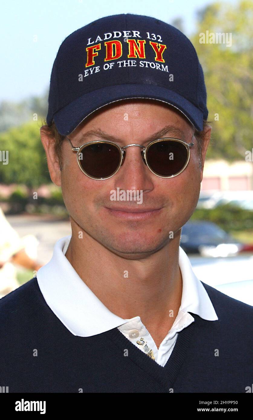 GARY SINISE ATTENDS 'THE AFI GOLF CLASSIC' IN CALIFORNIA. PICTURE: UK PRESS Stock Photo