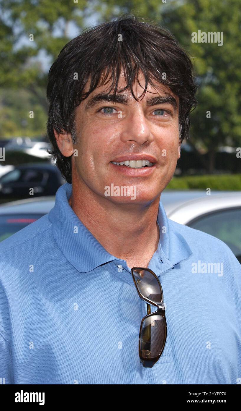 PETER GALLAGHER ATTENDS 'THE AFI GOLF CLASSIC' IN CALIFORNIA. PICTURE