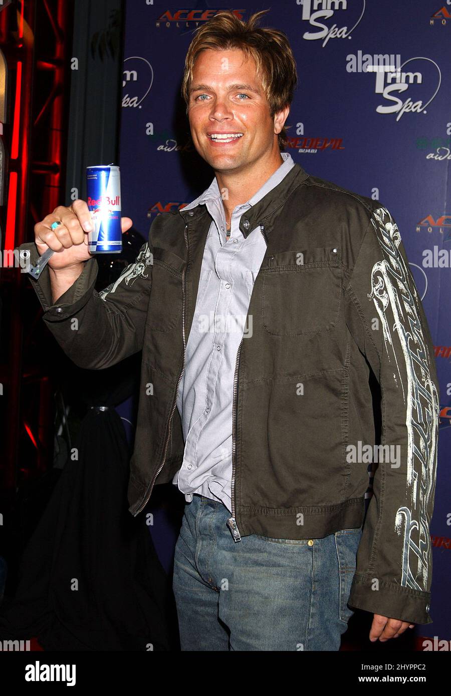 DAVID CHOKACHI ATTENDS THE ACCESS HOLLYWOOD PRE-Super Bowl PARTY HELD AT THE STU SEGALL STUDIOS, SAN DIEGO PICTURE: UK PRESS Stock Photo