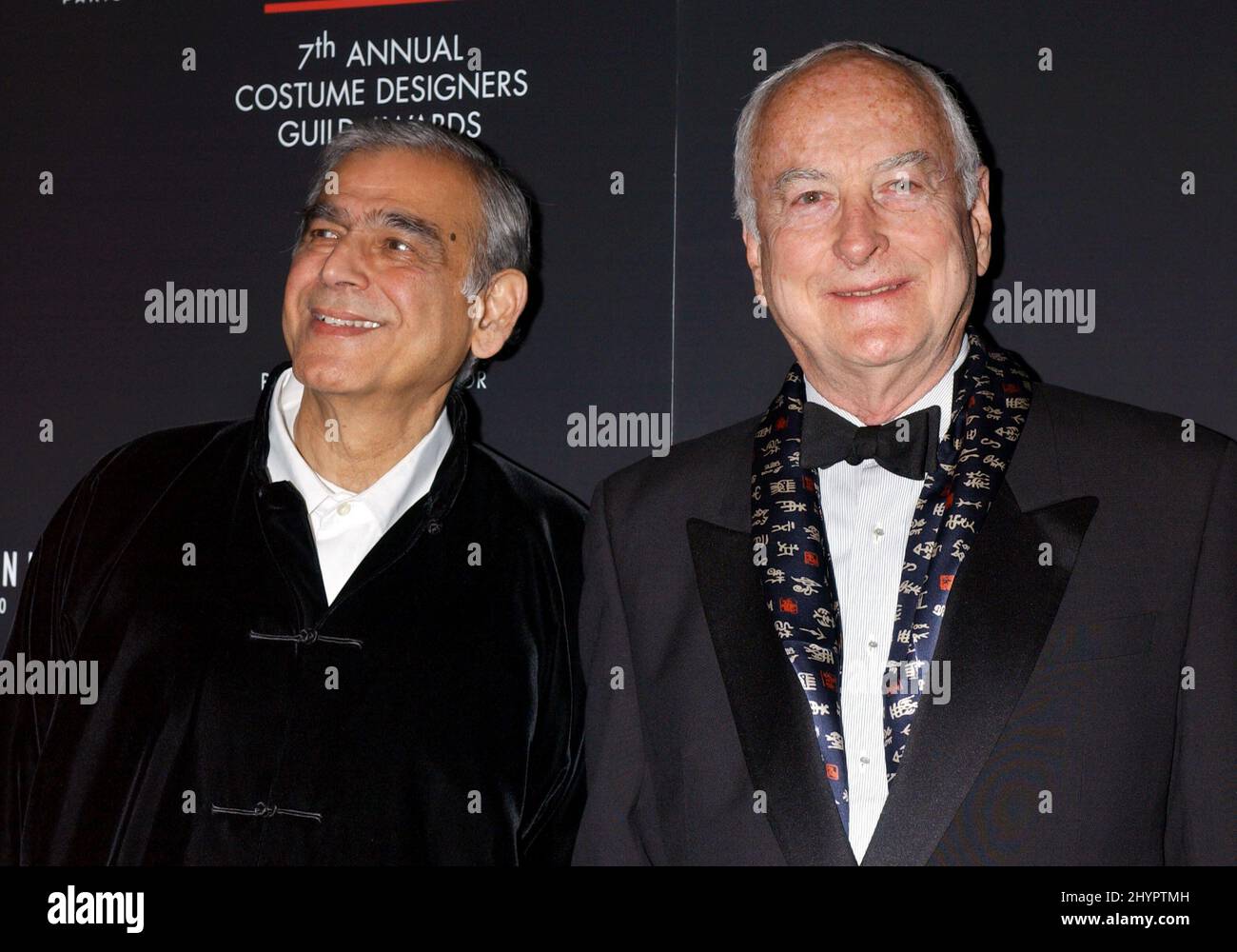 Ismail Merchant & James Ivory attends the 7th Annual Costume Designers