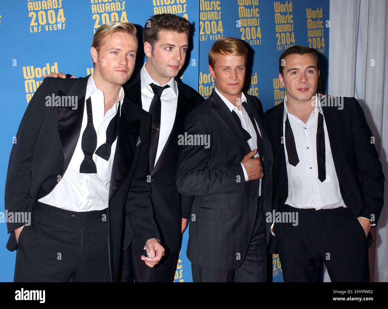 Westlife award hi-res stock photography and images - Alamy