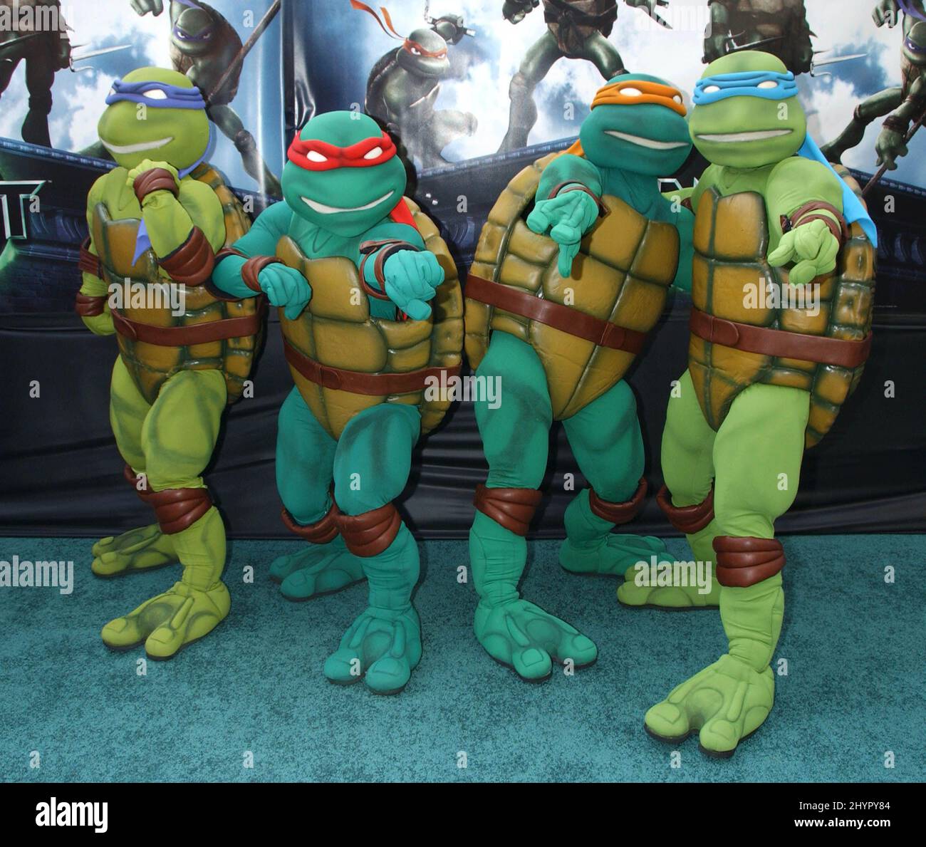 Teenage Mutant Ninja Turtles World Premiere in Hollywood. Picture: UK Press Stock Photo