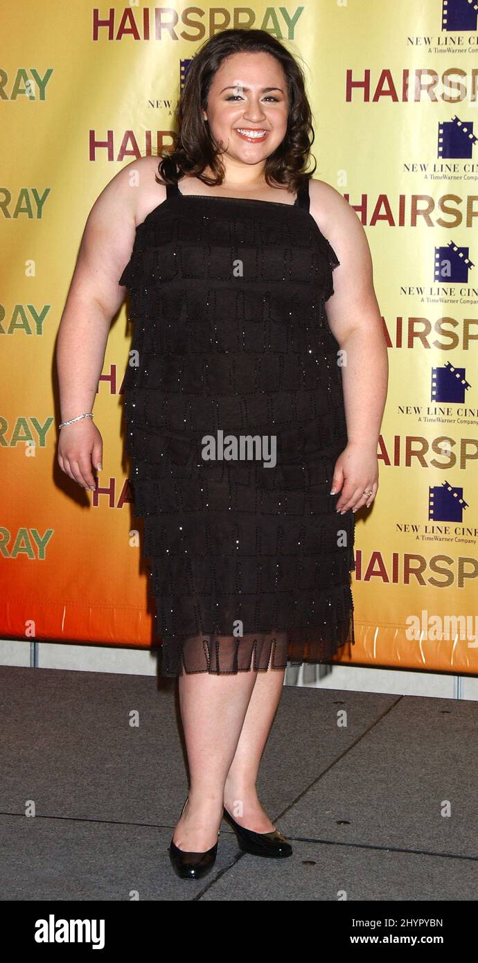 Nikki Blonsky attends the 'Hairspray' ShoWest Photocall in Las Vegas. Picture: UK Press Stock Photo
