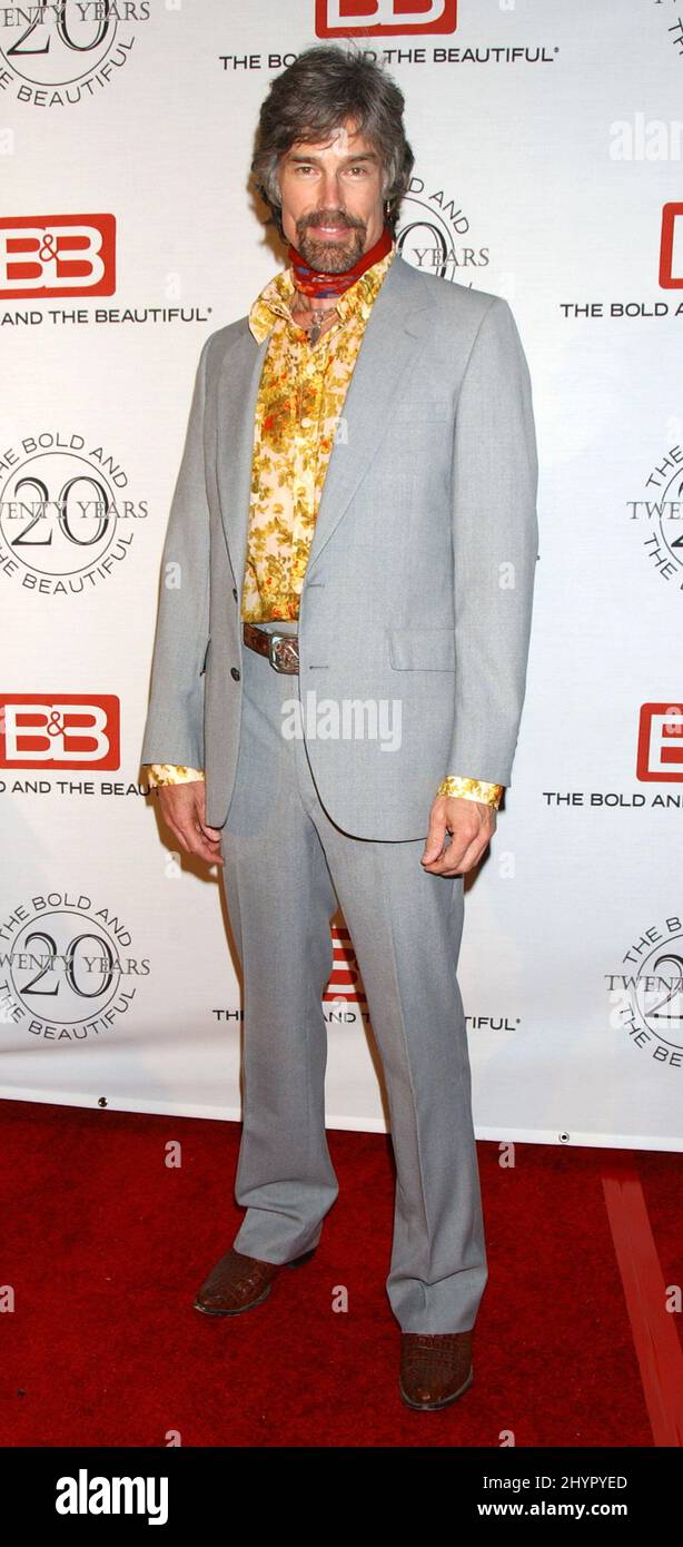 Ronn Moss attends 'The Bold And The Beautiful' Celebrates 20 Years On Air held at Two Rodeo Drive in Beverly Hills. Picture: UK Press Stock Photo