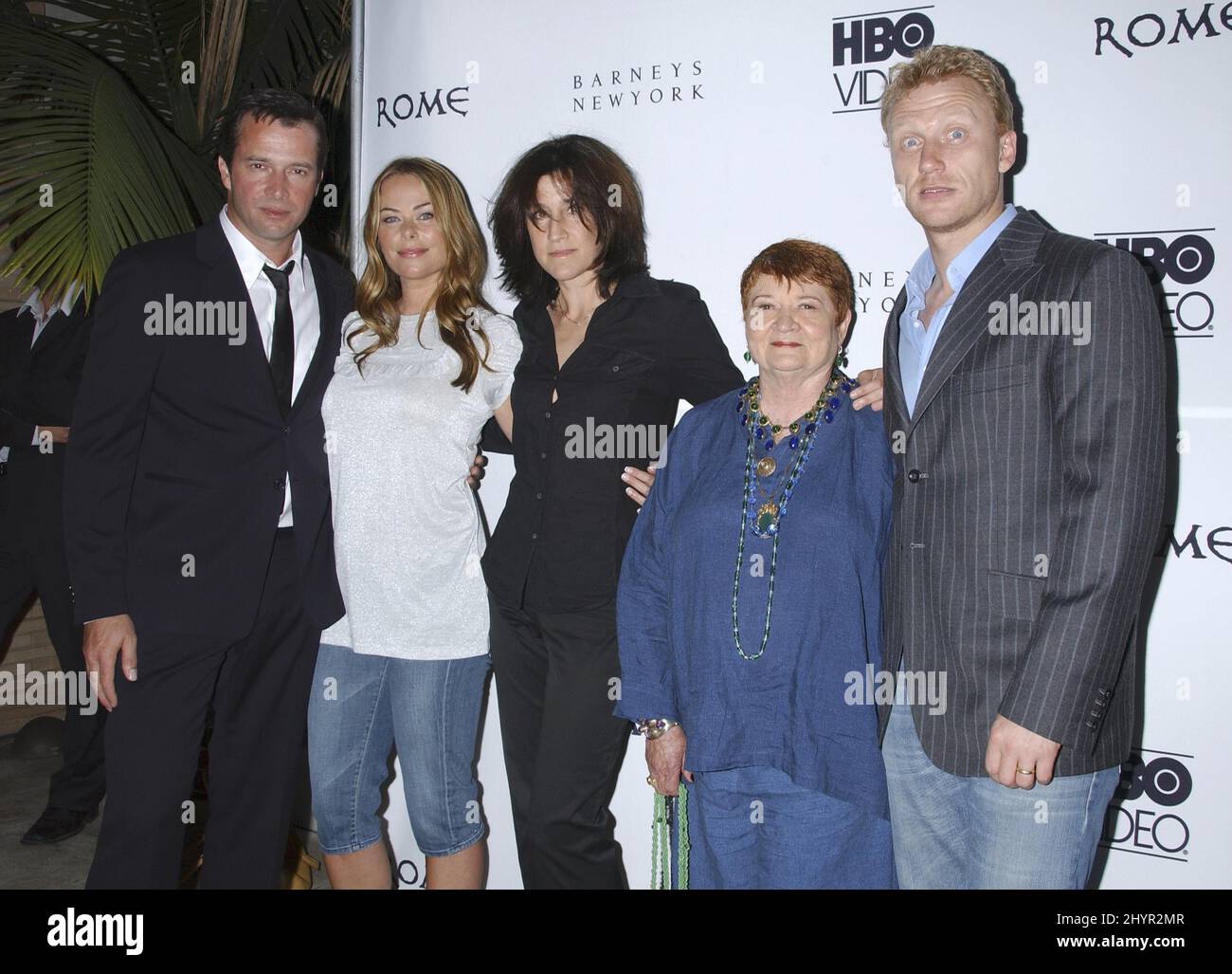 James Purefoy, Polly Walker & Kevin McKidd attend the DVD release of 'Rome' in Beverly Hills, California. Picture: UKPress Stock Photo