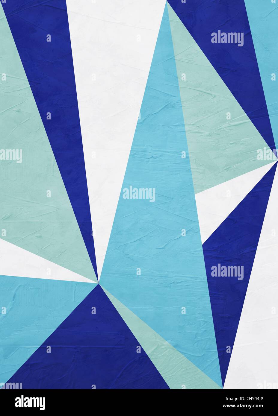 Abstract art of geometric shapes with colorful texture Stock Photo - Alamy