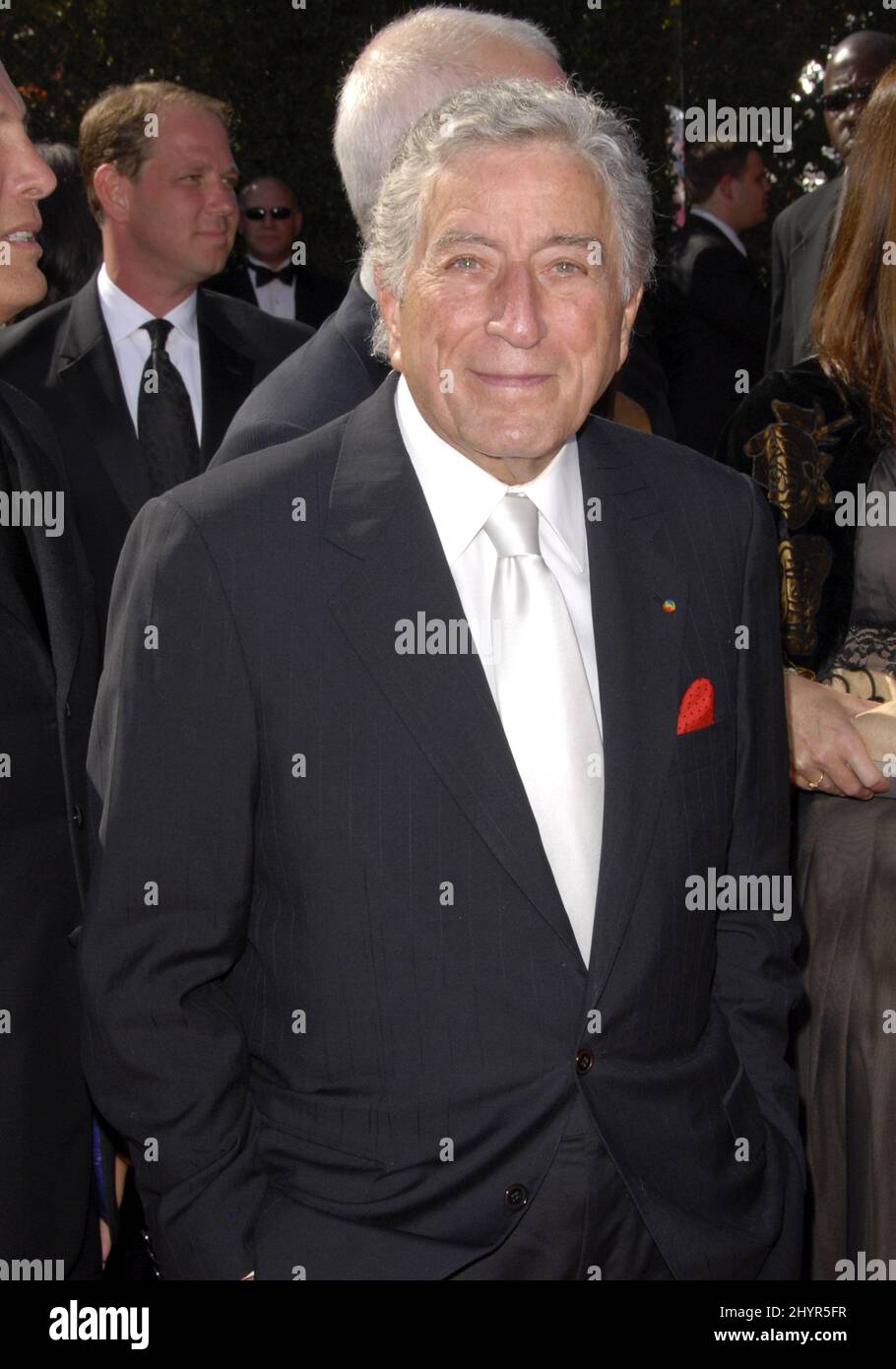 Tony Bennett at the 59th Primetime Emmy Awards at the Shrine Auditorium, Loa Angeles. Stock Photo