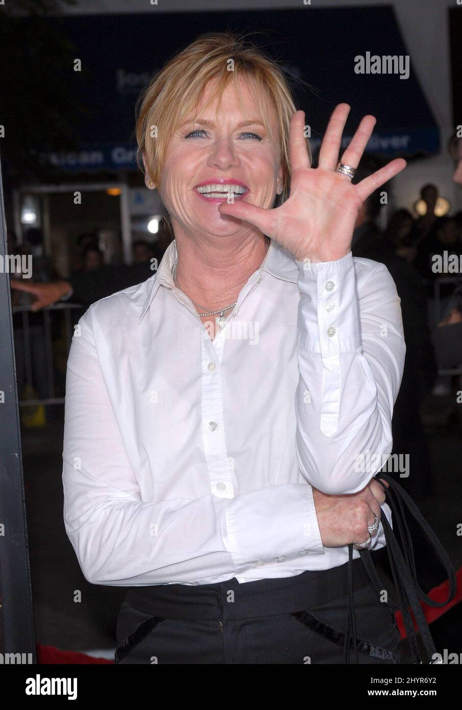 Amy Madigan at the premiere of 'Gone Baby Gone' held at the Mann Bruin
