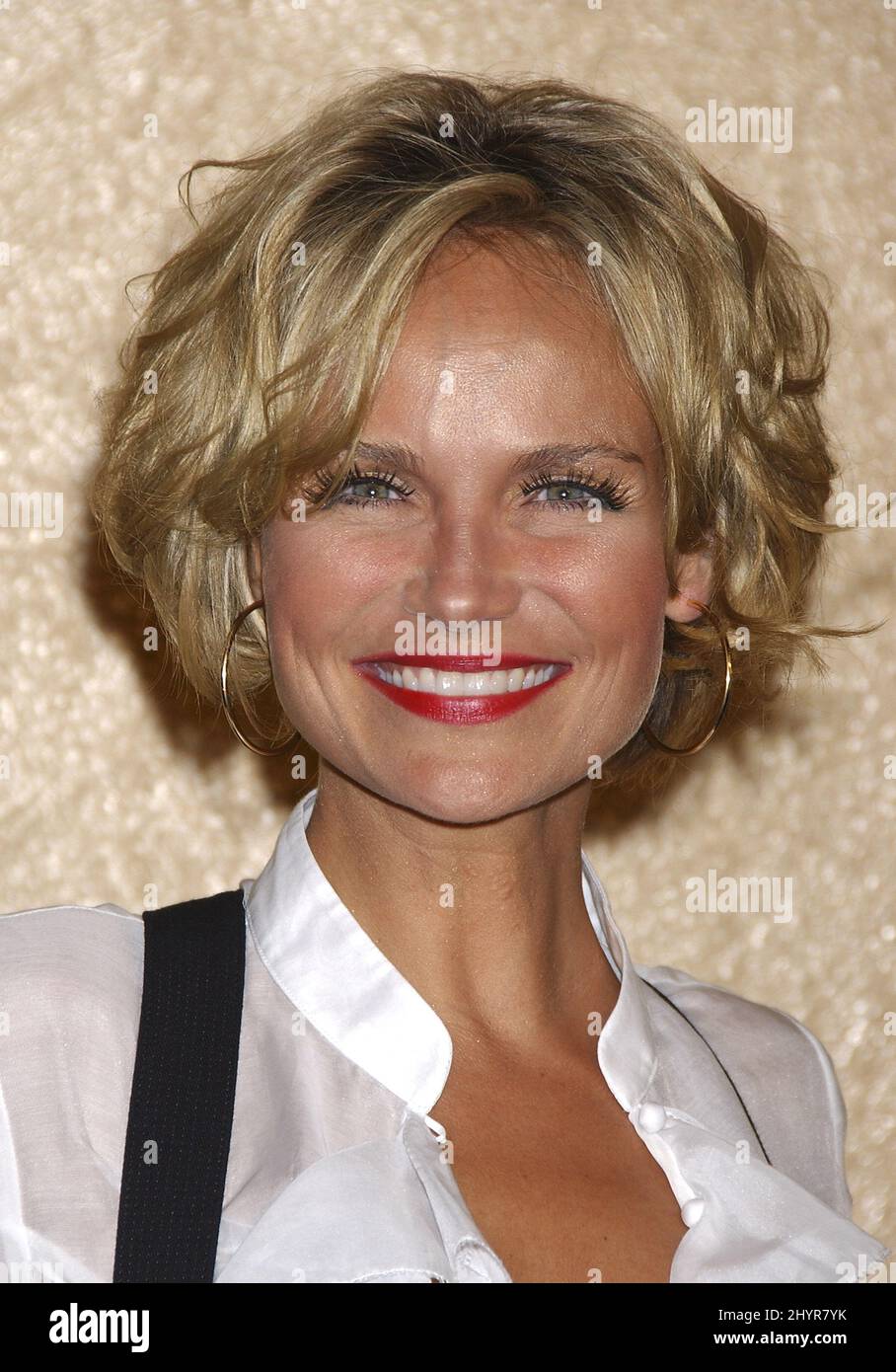 Kristin Chenoweth at the 3rd Annual 'A Fine Romance' Gala celebrating the love affair between Hollywood and Broadway to benefit the Motion Picture & Television Fund in Los Angeles. Stock Photo