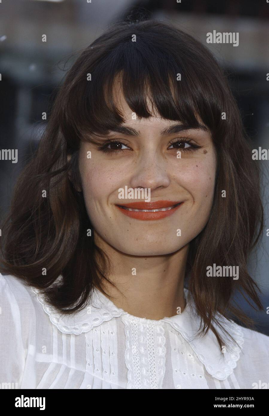 Shannyn Sossamon arriving at the 'Fred Claus' Premiere held at the Mann Chinese Theatre in Hollywood, California. Stock Photo
