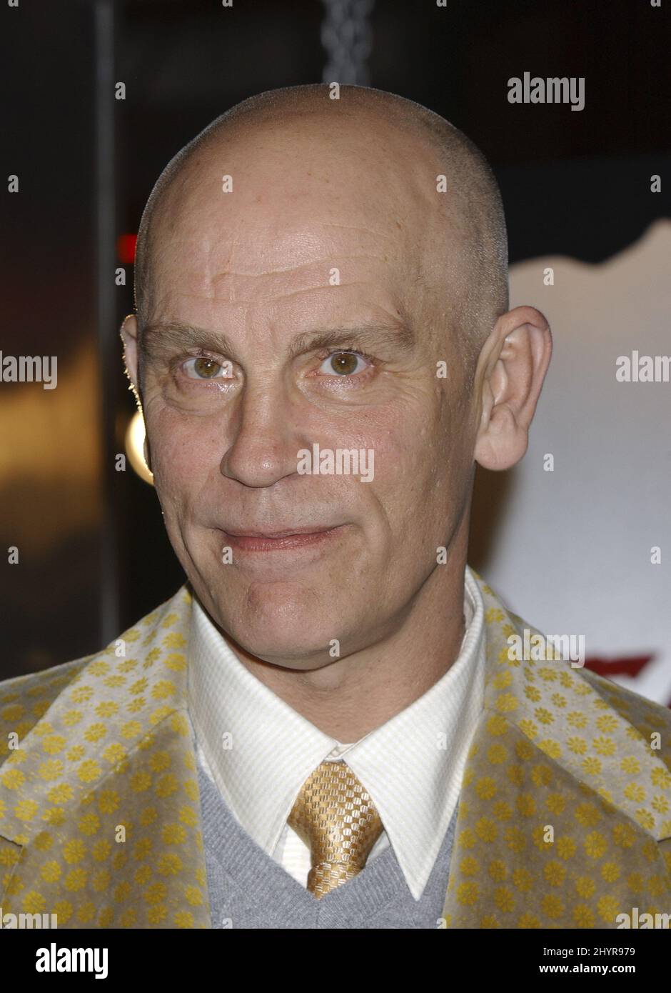 John Malkovich attending the'Beowulf' Los Angeles Premiere at the Mann Village Theatre, Los Angeles. Stock Photo