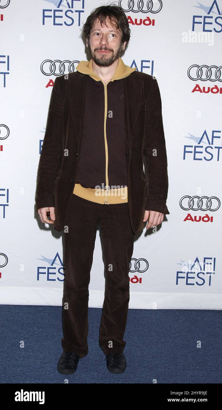 Mathieu Amalric attends the “Diving Bell And The Butterfly” AFI Fest