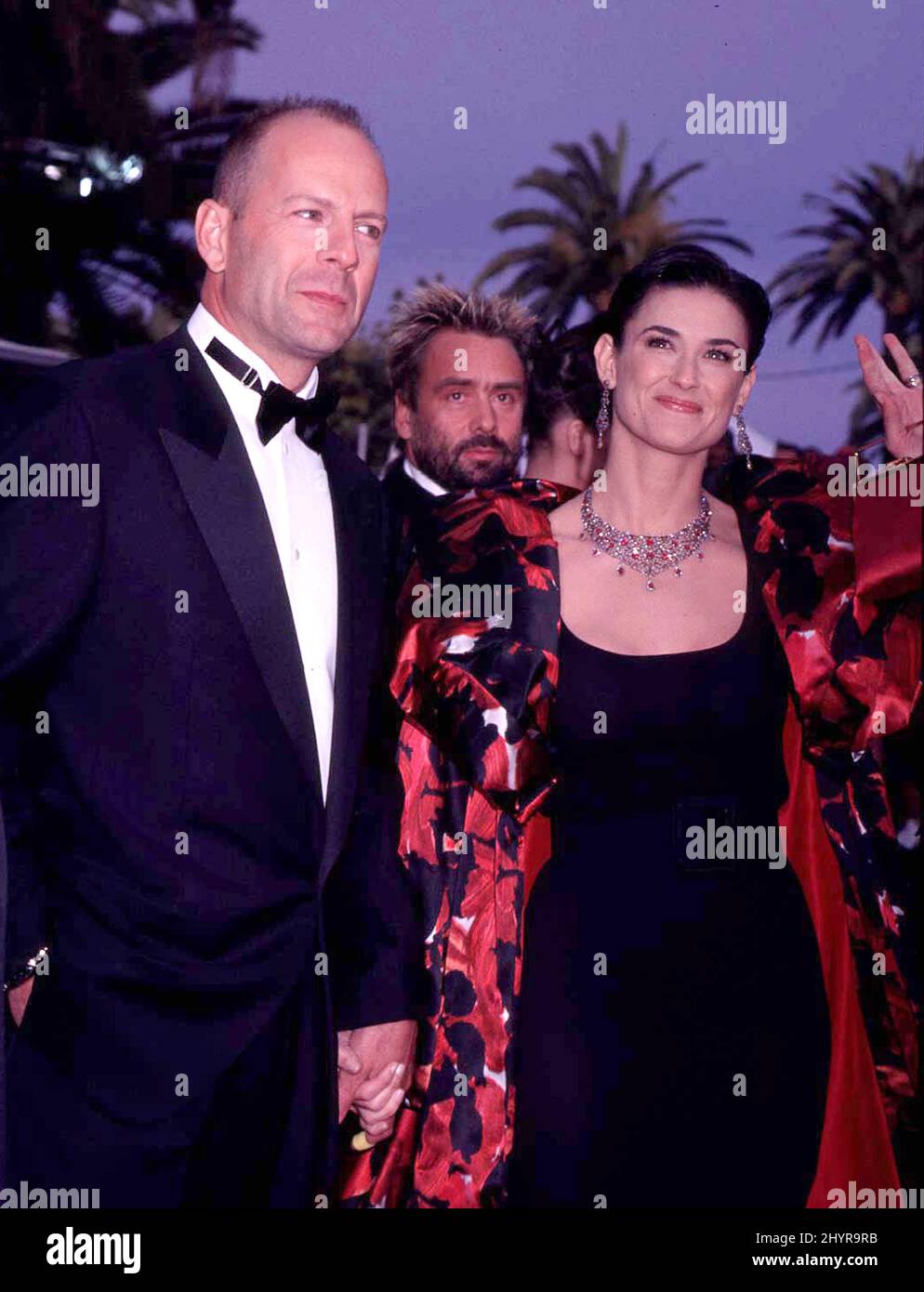 Bruce Willis and Demi Moore at the 1997 Cannes Film Festival held at Bruce Willis and Demi Moore at the 1997 Cannes Film Festival held at