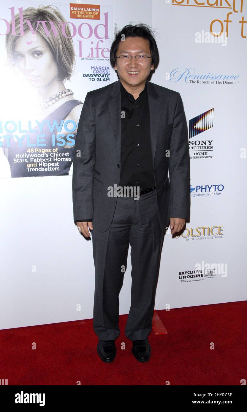 Masi Oka attending the Hollywood Life Magazine's 7th Annual Breakthrough of the Year Awards, Los Angeles. Stock Photo