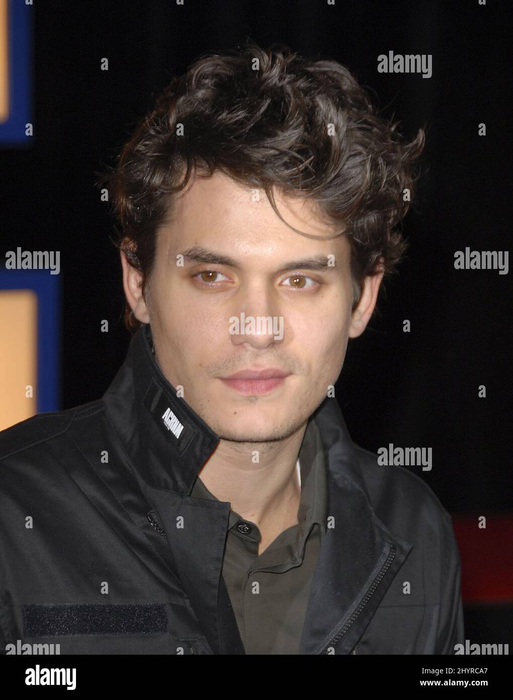 John Mayer attends the Walk Hard: The Dewey Cox Story Premiere at the Grauman's Chinese Theatre, Los Angeles Stock Photo