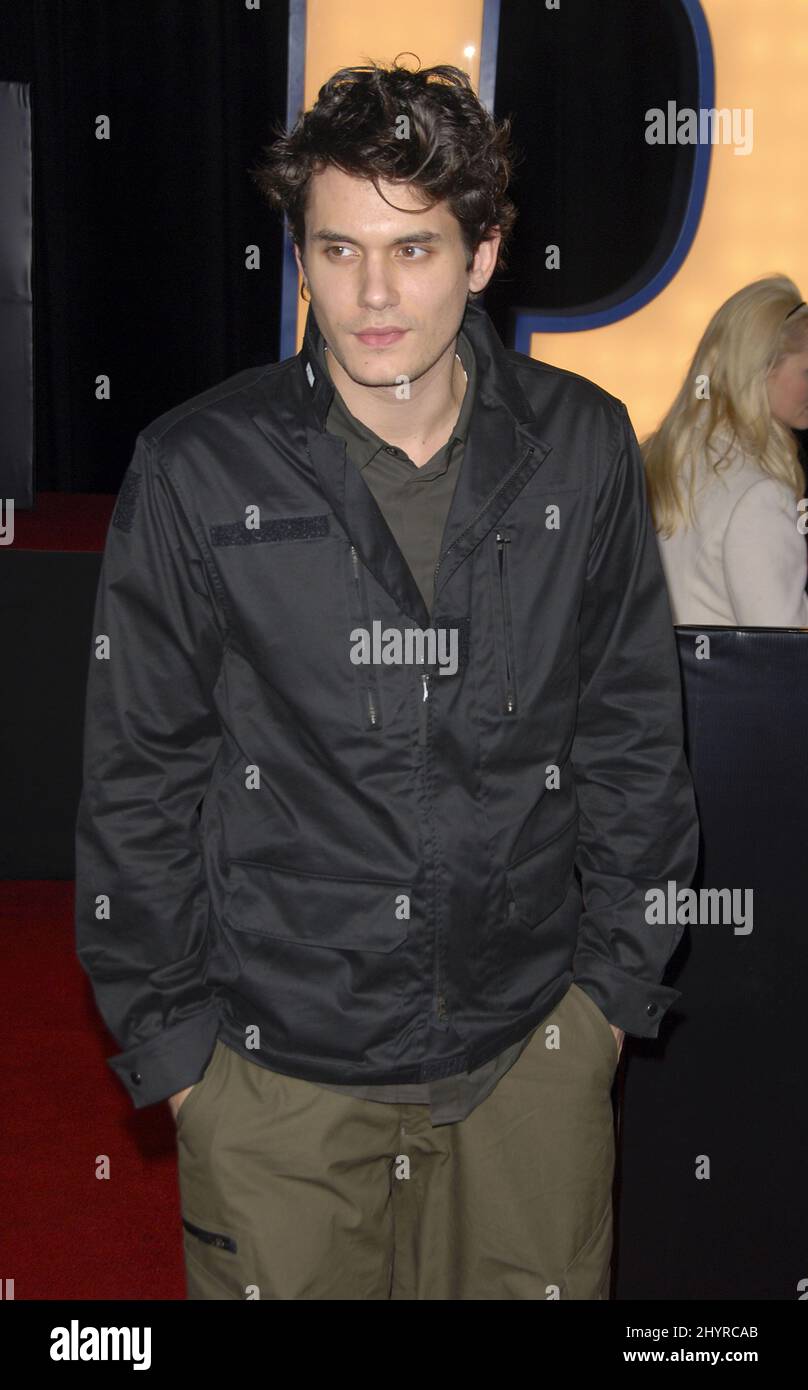 John Mayer attends the Walk Hard: The Dewey Cox Story Premiere at the Grauman's Chinese Theatre, Los Angeles Stock Photo