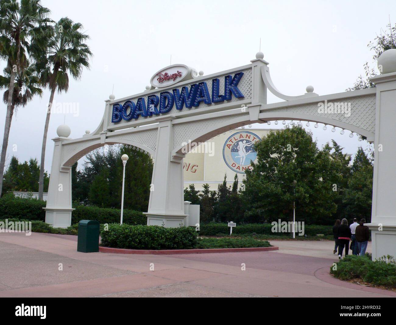 Disney's Broadwalk at Walt Disney World in Orlando, Florida. Stock Photo