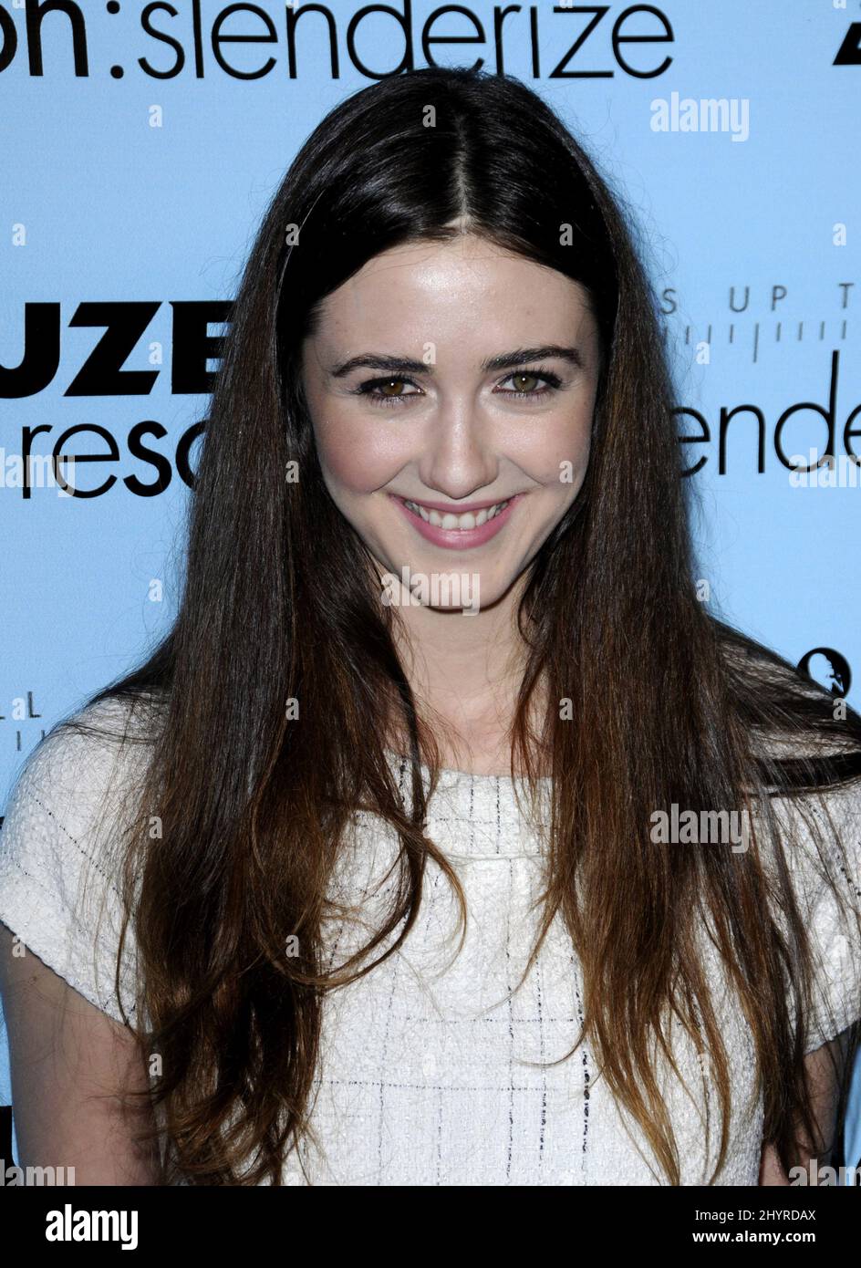 Madeline Zima attends the Fuze Beverages Kick Off launch, benefiting the American Diabetes Association, held at 86 in North Hollywood, California Stock Photo