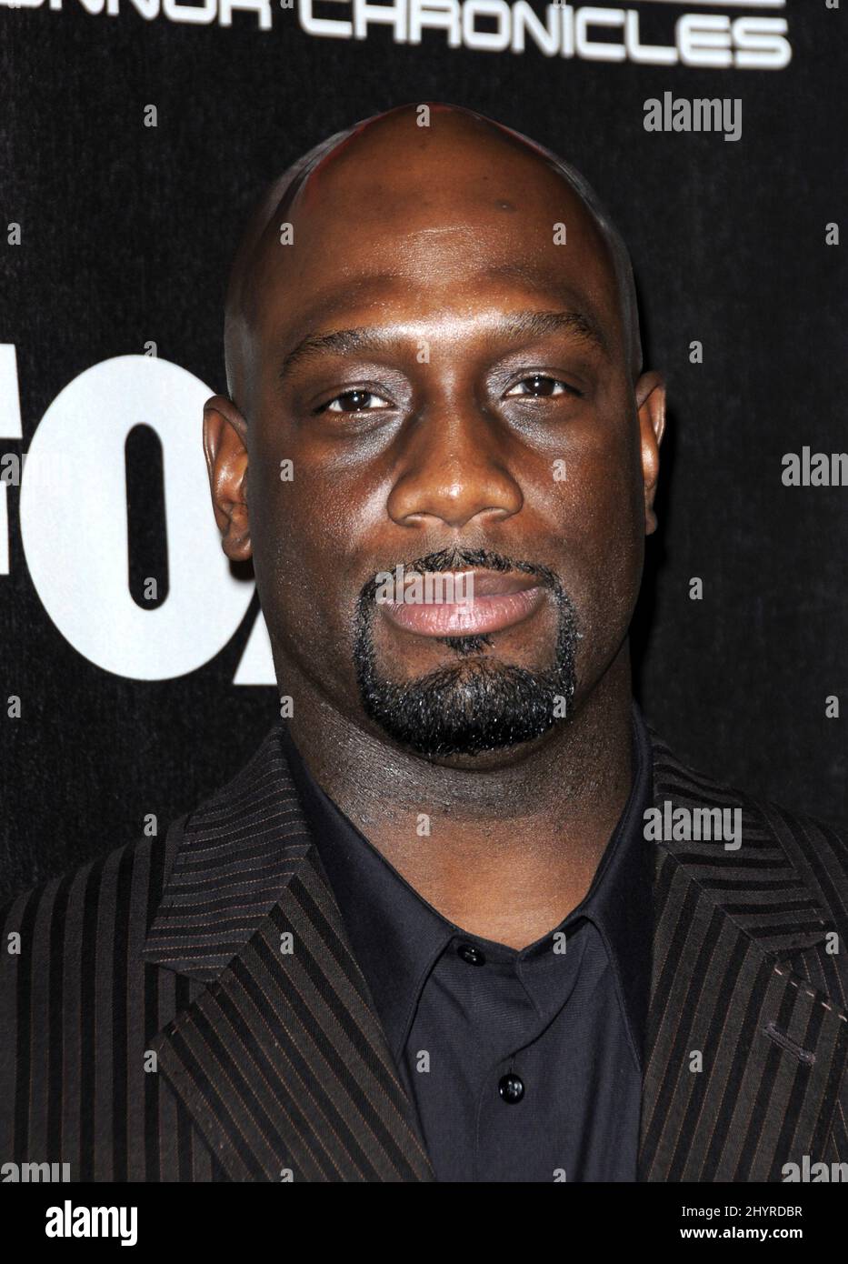 Richard T. Jones attends Terminator: The Sarah Connor Chronicles Premiere, held at the Cinerama Dome, Hollywood, California Stock Photo