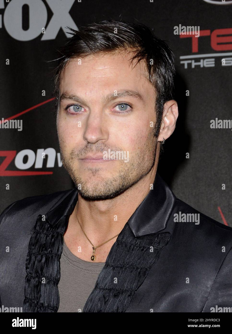 Brian Austin Green attends Terminator: The Sarah Connor Chronicles Premiere, held at the Cinerama Dome, California Stock Photo