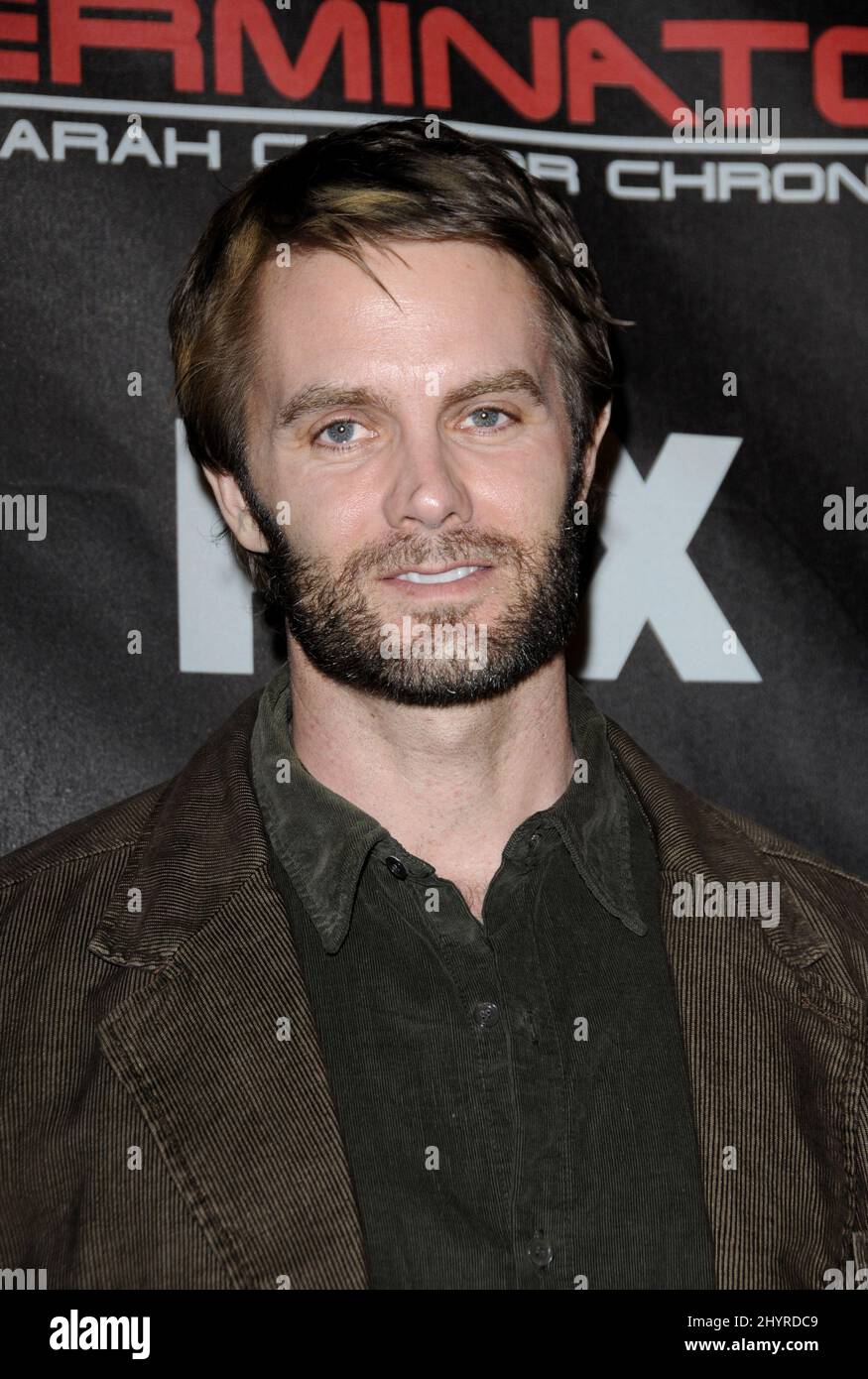Garret Dillahunt attends Terminator: The Sarah Connor Chronicles Premiere, held at the Cinerama Dome, Hollywood, California Stock Photo
