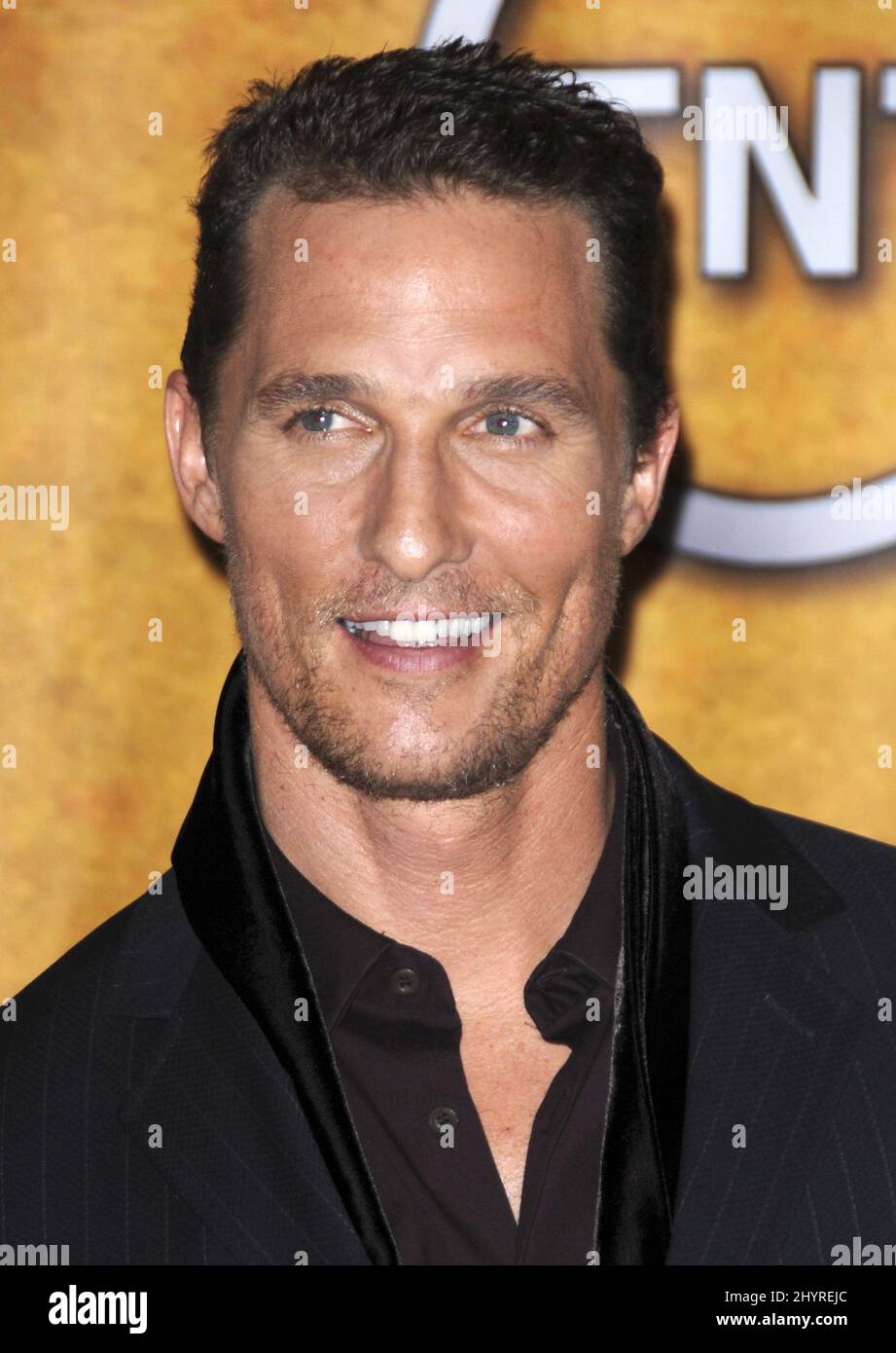 Matthew McConaughey in the pressroom for the 14th Annual Screen Actors ...