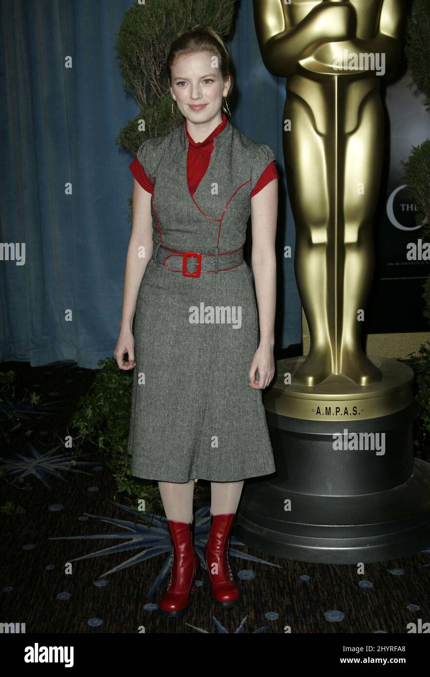 Sarah Polley attends the 80th Academy Awards Nominees Luncheon at the Beverly Hilton Hotel Stock Photo