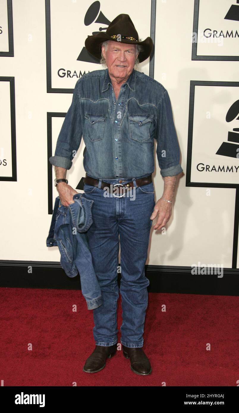 FILE PHOTO: Country music singer and songwriter Billy Joe Shaver pictured  here at the 50th Annual GRAMMY Awards at the Staples Centre in LA on the  10th February 2008 has died of