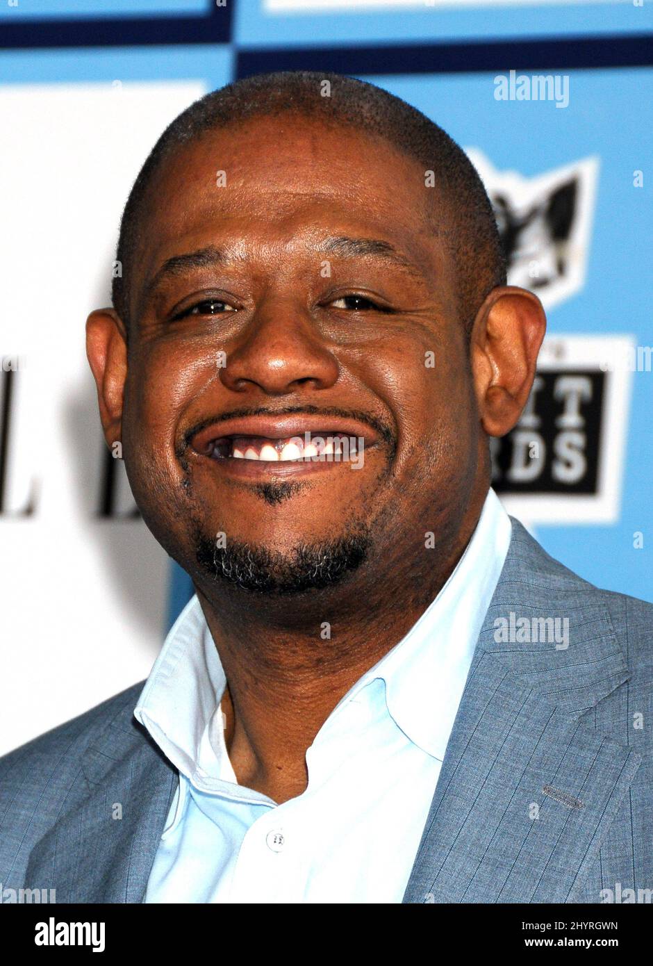Forest Whitaker attends the 2008 Film Independent's Spirit Awards held on Santa Monica Beach in Los Angeles. Stock Photo