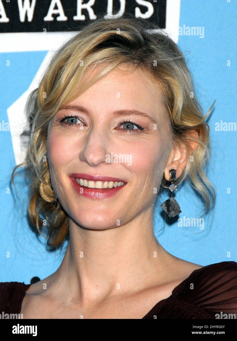 Cate Blanchett at the 2008 Film Independent Spirit Awards held at Santa Monica Beach in Los Angeles. Stock Photo