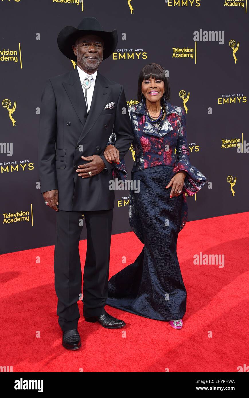 FILE PHOTO: Stage and screen award winning actress Cicely Tyson, has died at the age of 96 today, January 28, 2021. Glynn and Turman and Cicely Tyson at the 2019 Creative Arts Emmy Awards held at the Microsoft Theatre on September 15, 2019 in Los Angeles, CA. Stock Photo