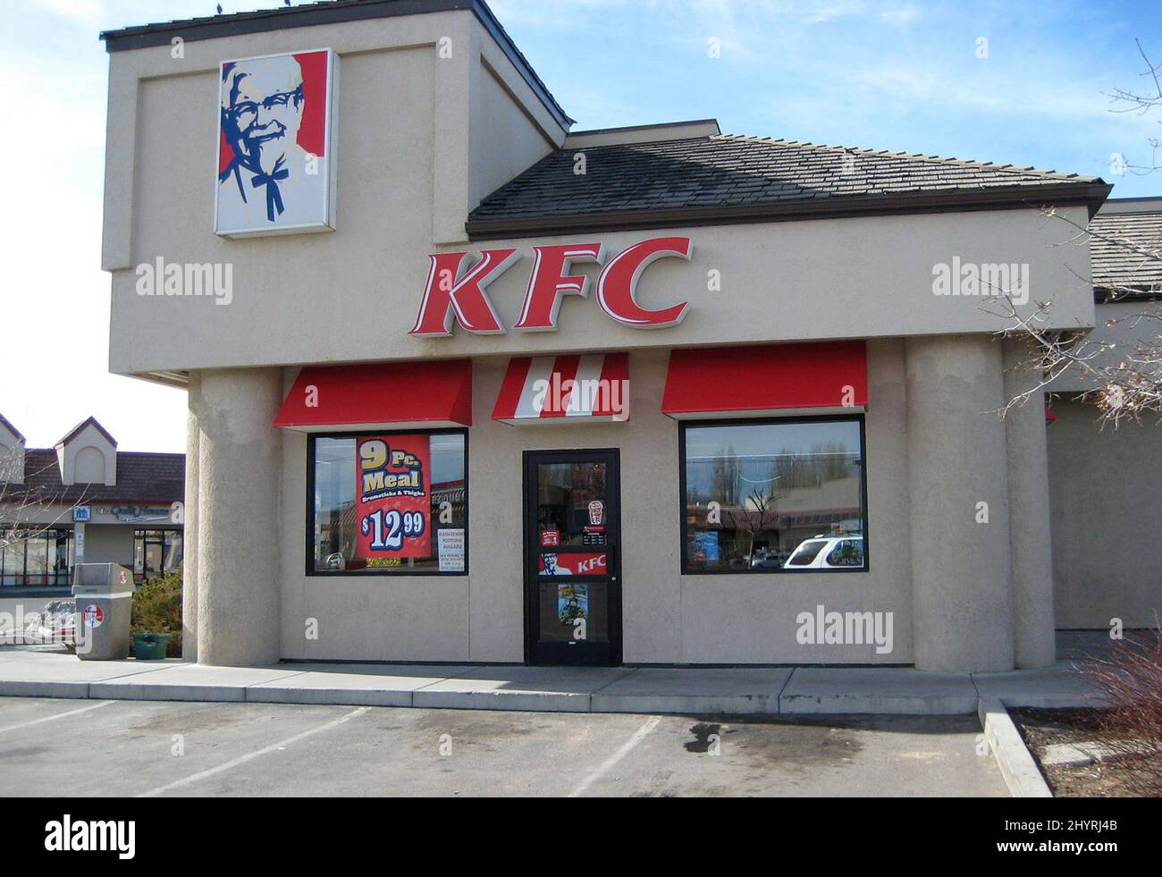 Kentucky Fried Chicken Store sign in Reno, Nevada Stock Photo Alamy