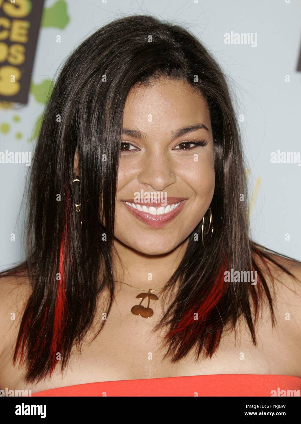 Jordin Sparks arriving at the Nickelodeon's 2008 Kids Choice Awards ...