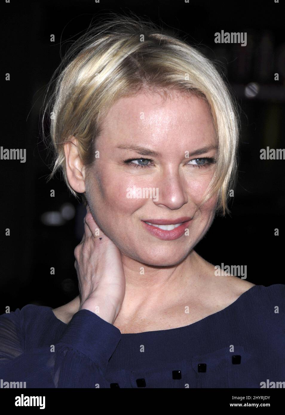 Renee Zellweger attends the Leatherheads world premiere held at Grauman's Chinese Theatre, Hollywood Stock Photo