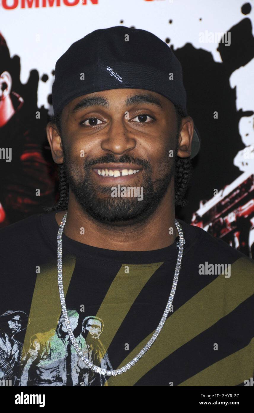 Ronny Turiaf attend the Street Kings premiere, held at Grauman’s