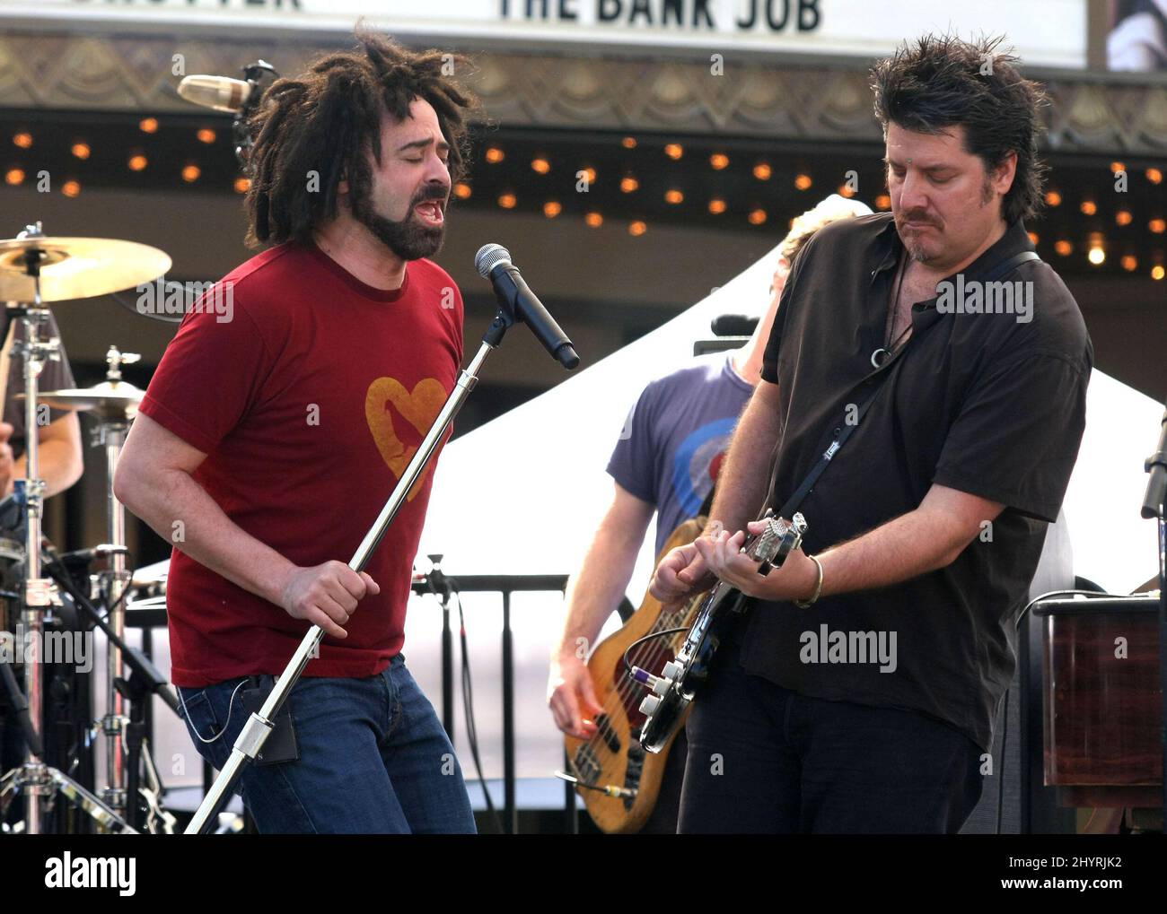David Immergluck and Adam Duritz of Counting Crows live in concert at