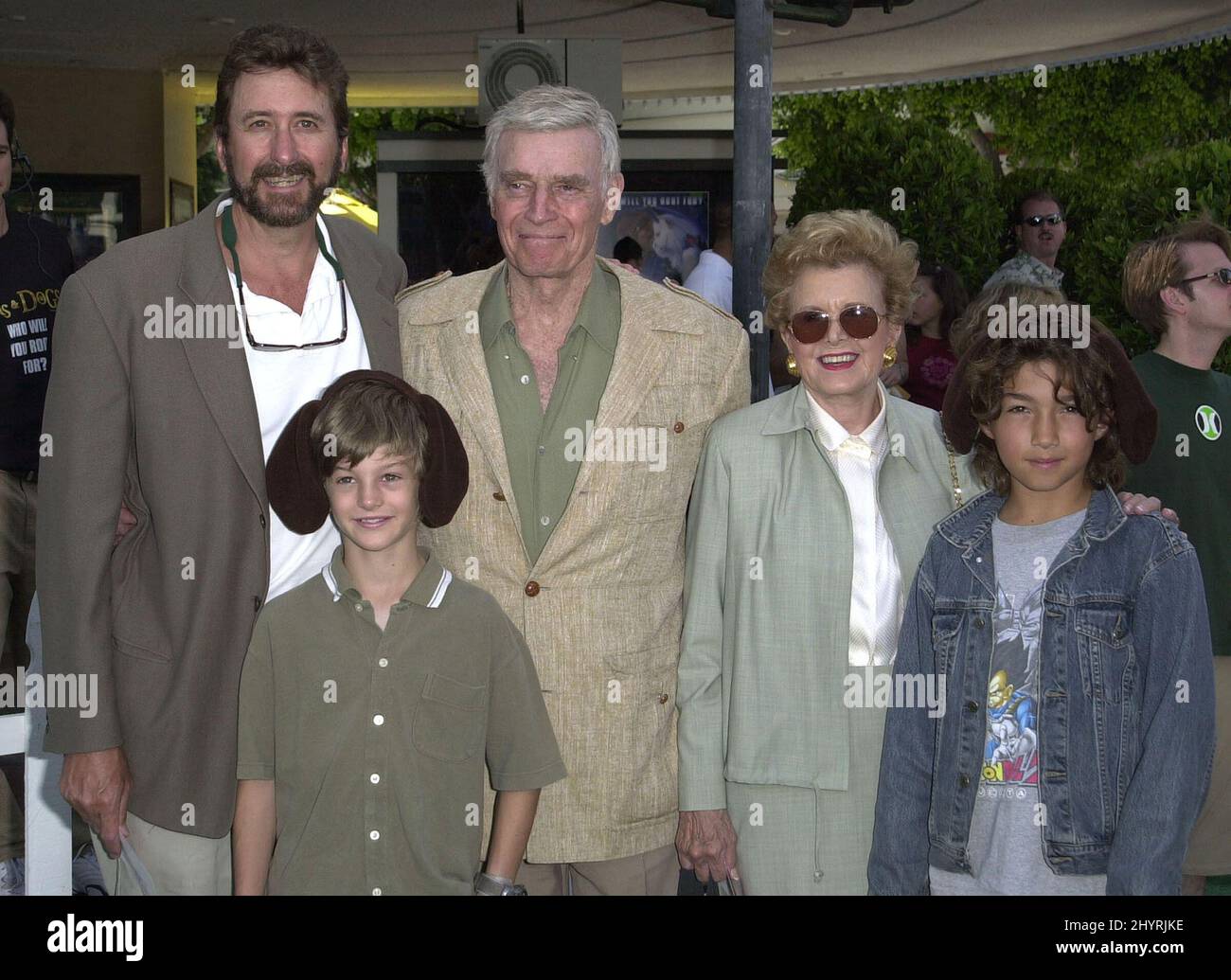 Charlton Heston Family Today In Dallas Photo History 1973: Actor