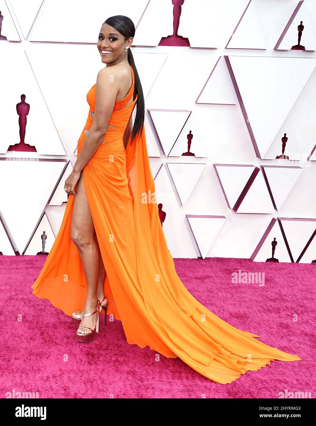 Ariana DeBose at the 93rd Annual Academy Awards held at Union Station
